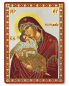 Preview: Ikone 15 x 20 cm cm, Madonna Glykophilousa